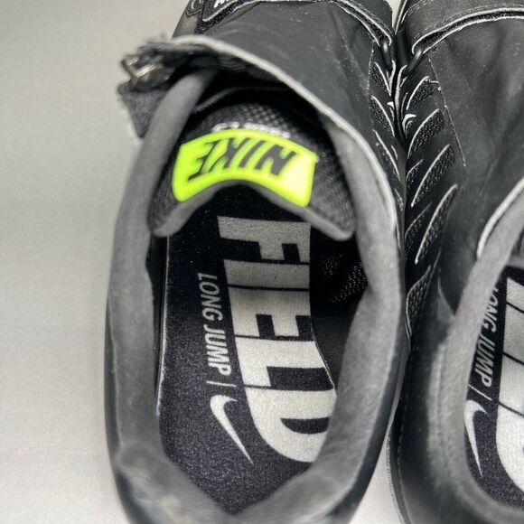 Nike Zoom Long Jump 4 Shoes Mens Size 9.5 Black Track & Field Performance Spikes - Picture 10 of 13